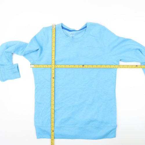 Tek Gear Men’s Blue Pullover Sweatshirt Medium Crew Neck