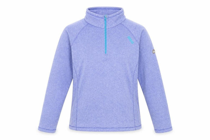 Regatta Womens Blue 1/4 Zip Sweatshirt UK 14 Polyester Outdoor Top