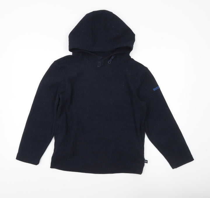 Regatta Boys Blue Pullover Hoodie Age 13 Years Outdoor Lightweight