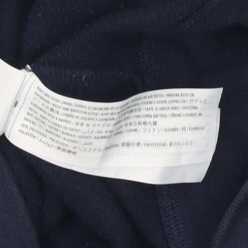 Abercrombie Kids Boys Blue Pullover Hoodie 13-14 Years Logo Print