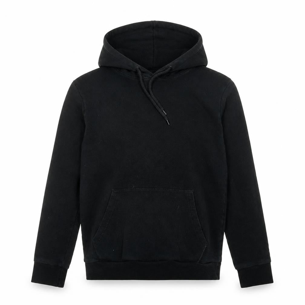 Topman Men’s Black Pullover Hoodie XS Classic Fit Cotton