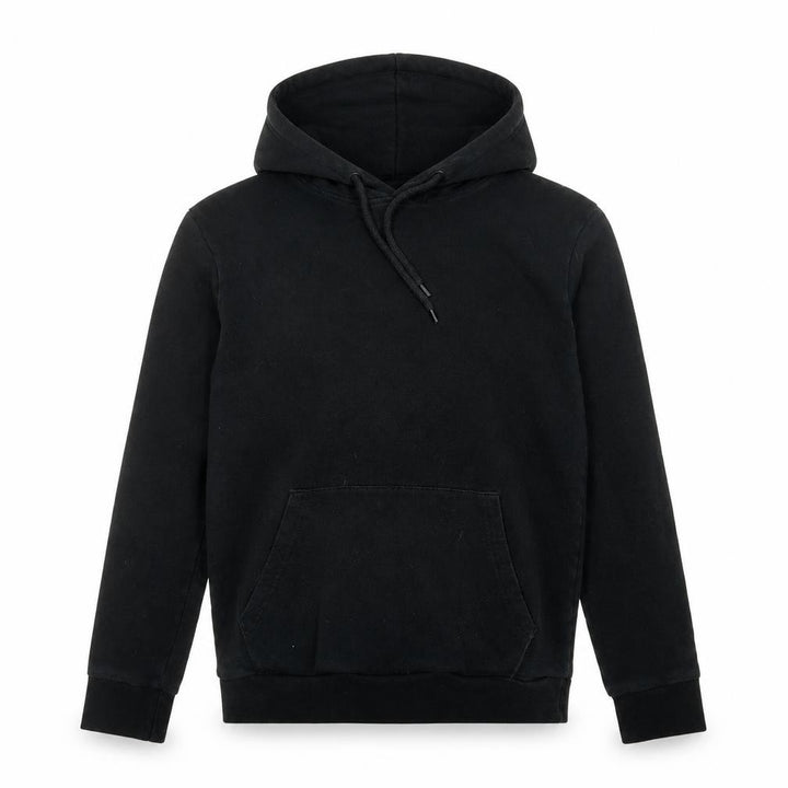 Topman Men’s Black Pullover Hoodie XS Classic Fit Cotton
