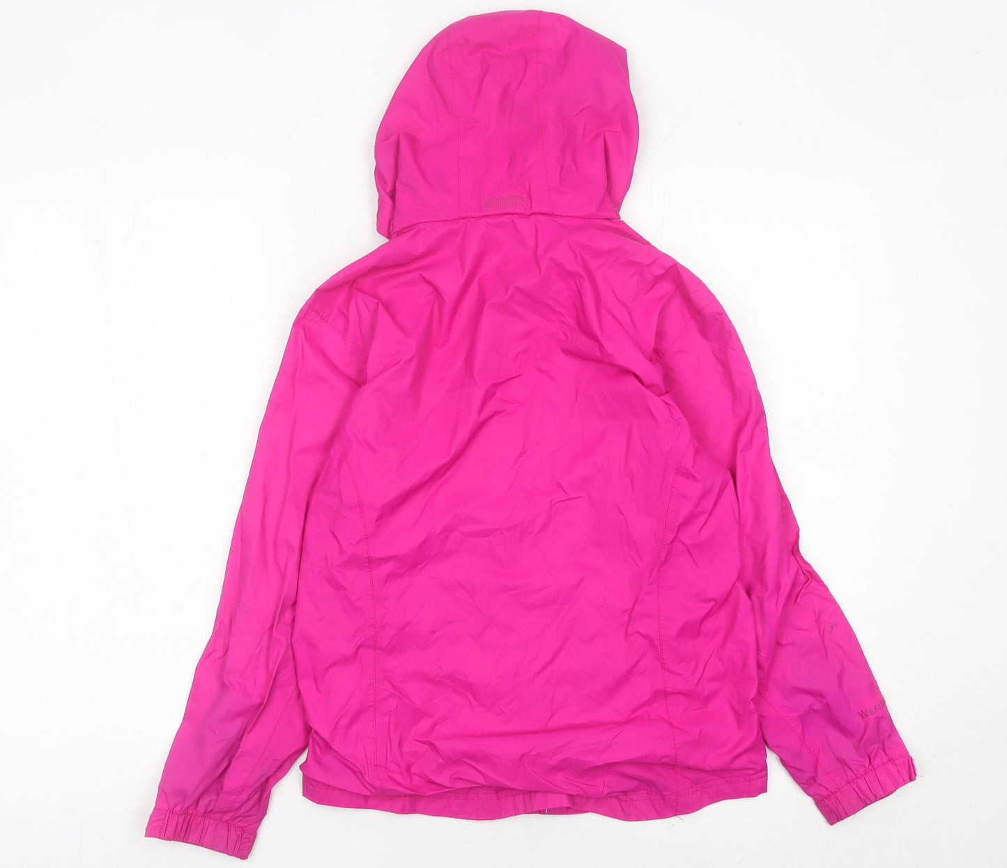 Karrimor Girls Pink Hooded Waterproof Rain Coat Jacket 9-10 Years
