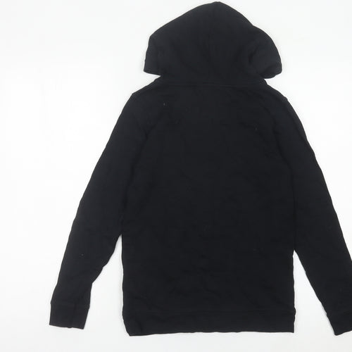 Pineapple Girls Black Hoodie 11-12 Years Pullover Dance Logo Sweatshirt