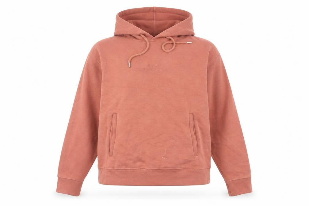 MSCH Copenhagen Womens Pink Pullover Hoodie S Long Sleeve Casual