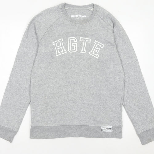 Stanley/Stella Men's Grey XS Pullover Sweatshirt HGTE Logo