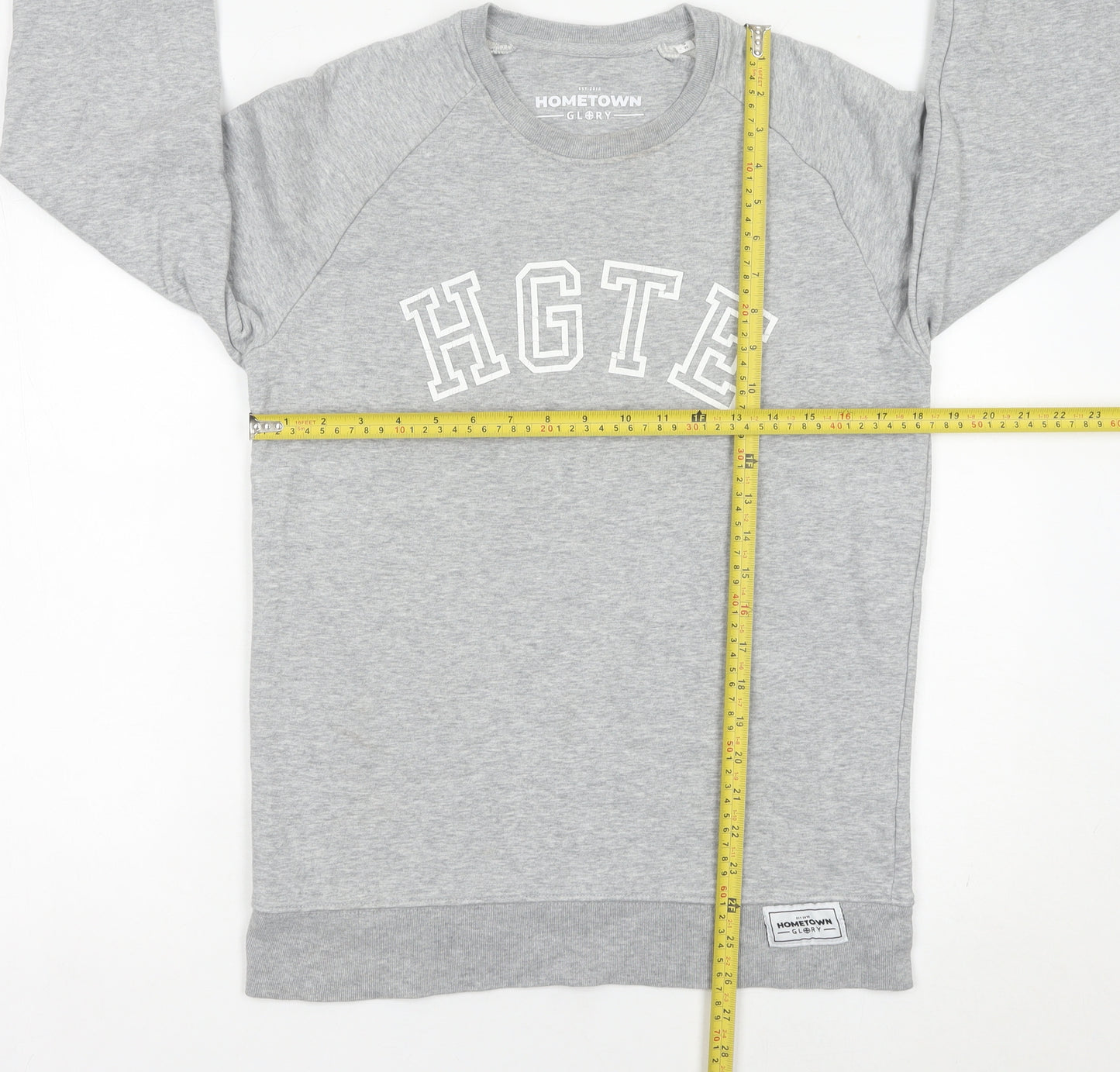Stanley/Stella Men's Grey XS Pullover Sweatshirt HGTE Logo