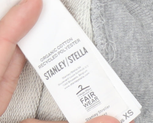 Stanley/Stella Men's Grey XS Pullover Sweatshirt HGTE Logo