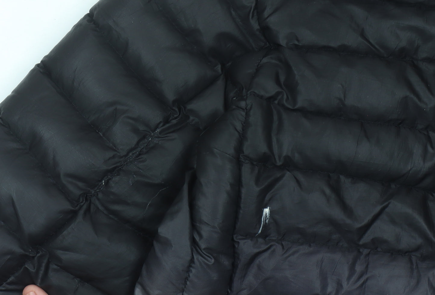 Kings Will Dream Boys Black Grey Puffer Jacket 14-15 Yrs Hooded Winter Coat