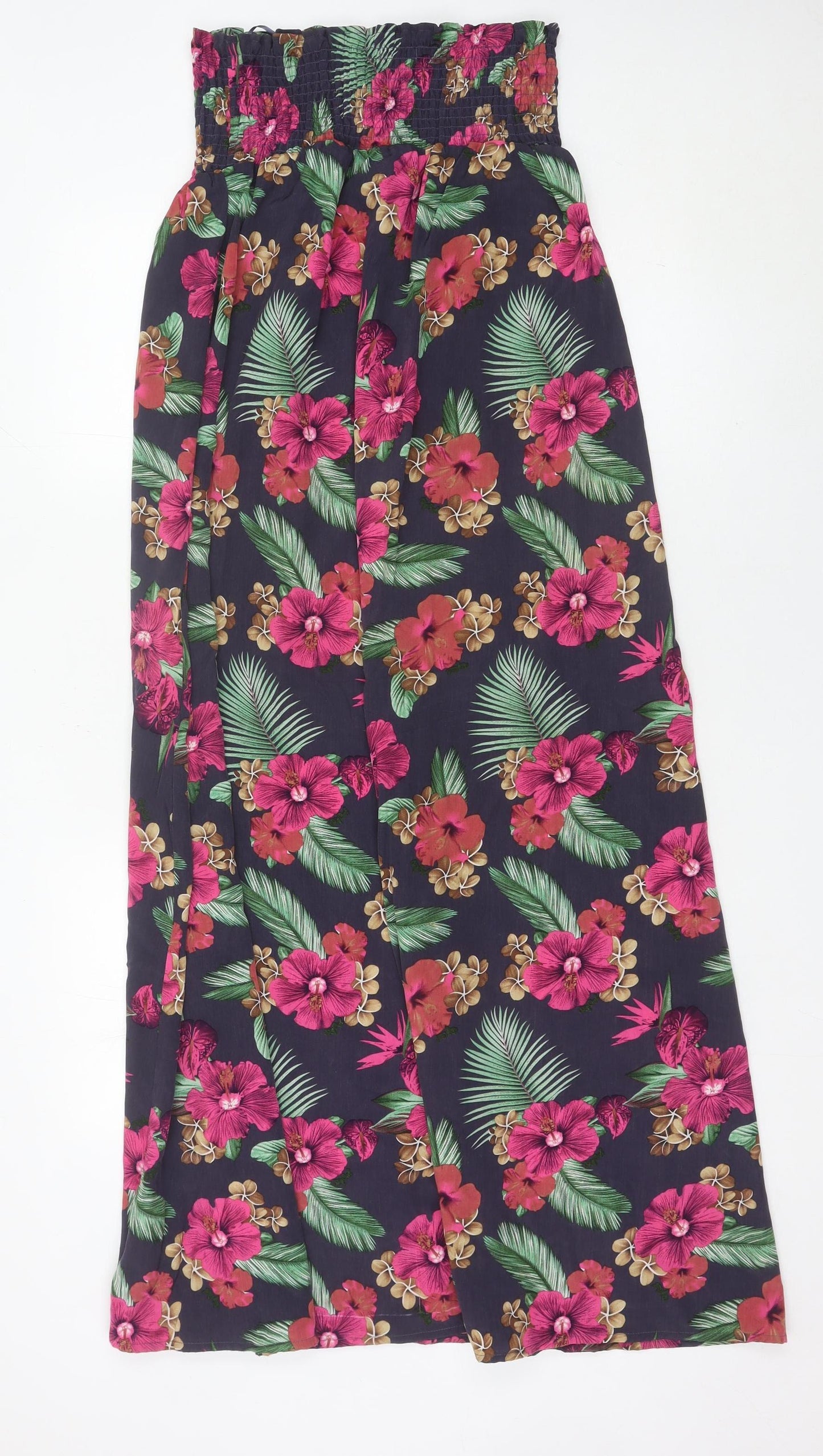 Rip Curl Womens Multicoloured Floral Maxi Dress Size 10 Strapless Summer