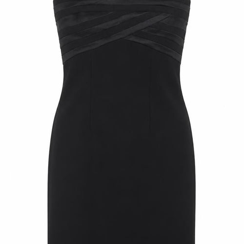 E-vie Womens Black Size 10 Sheath Cocktail Party Dress