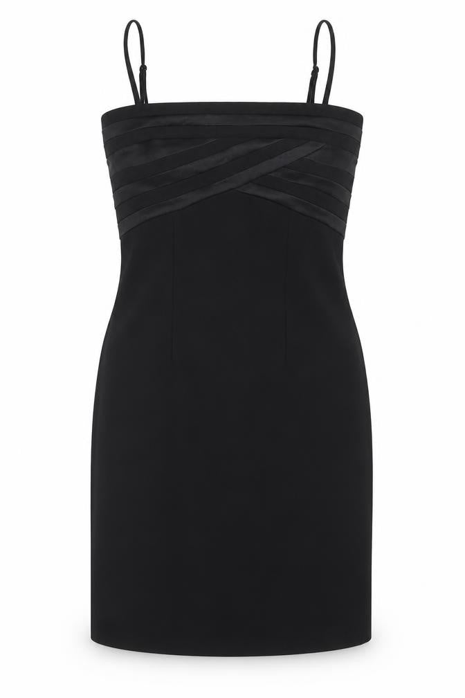 E-vie Womens Black Size 10 Sheath Cocktail Party Dress