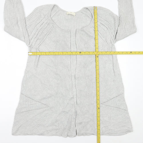 Marks and Spencer Women’s Grey Knitted Cardigan Size M