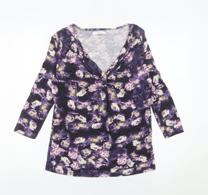 Marks and Spencer Women’s Multicoloured Floral Tunic Blouse UK 8