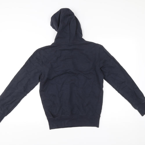 Champion Men’s XS Navy Hoodie Pullover Logo Embroidered Cotton