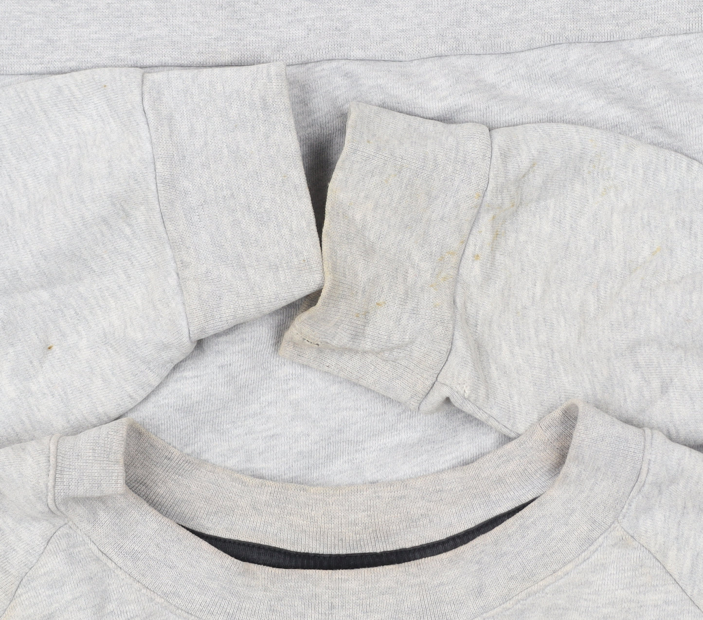 Calvin Klein Mens Grey Medium Crew Neck Sweatshirt Embroidered Logo