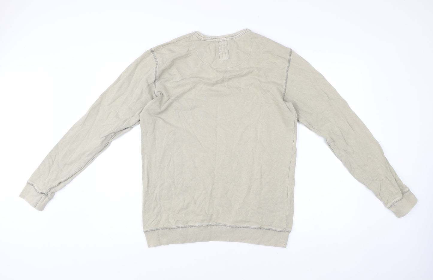 ONLY & SONS Men's Beige Cotton Pullover Sweatshirt Size M