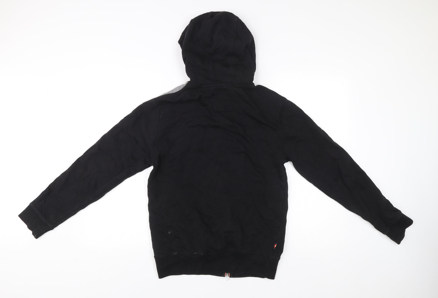 Luke Sport Men’s Black Grey Full Zip Hoodie Size S Cotton