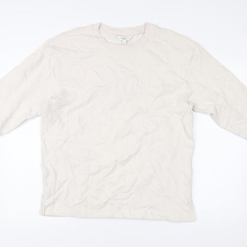 Marks and Spencer Men’s Ivory M Pullover Sweatshirt Regular Fit