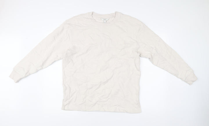 Marks and Spencer Men’s Ivory M Pullover Sweatshirt Regular Fit