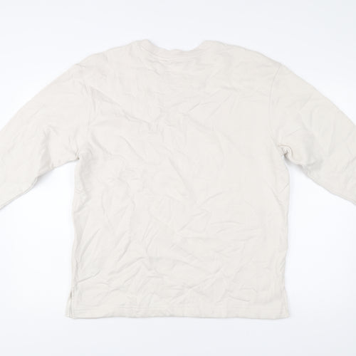 Marks and Spencer Men’s Ivory M Pullover Sweatshirt Regular Fit