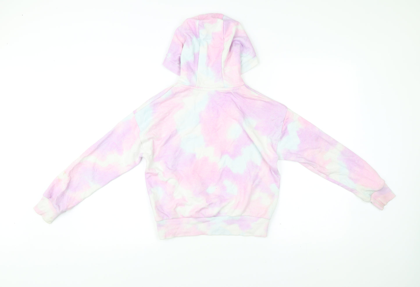 Disney Girls Multicoloured Tie-Dye Lilo & Stitch Pullover Hoodie 10-11Y