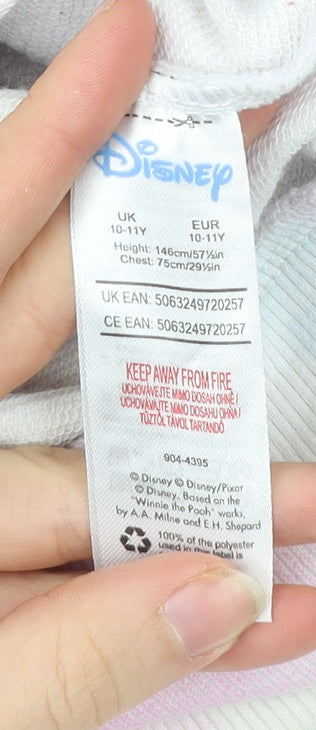 Disney Girls Multicoloured Tie-Dye Lilo & Stitch Pullover Hoodie 10-11Y