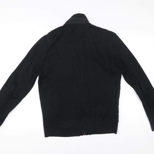 Banana Republic Men's Black Small Quilted Cotton Jacket