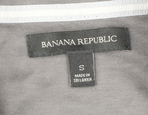 Banana Republic Men's Black Small Quilted Cotton Jacket