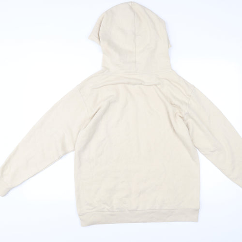 Victoria's Secret PINK Women’s Beige Sequin Logo Hoodie XS