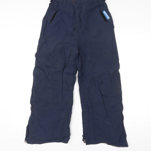 Next Boys Blue 11-12 Years Snow Pants Skiwear Trousers Waterproof