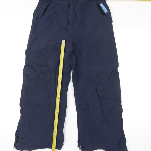 Next Boys Blue 11-12 Years Snow Pants Skiwear Trousers Waterproof