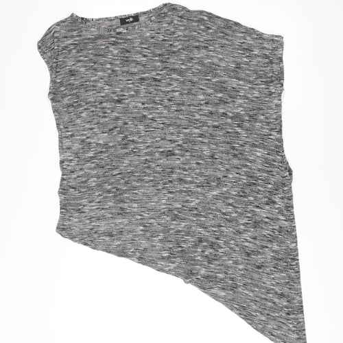 Wallis Women’s Grey Knit Camisole Top Sleeveless UK M