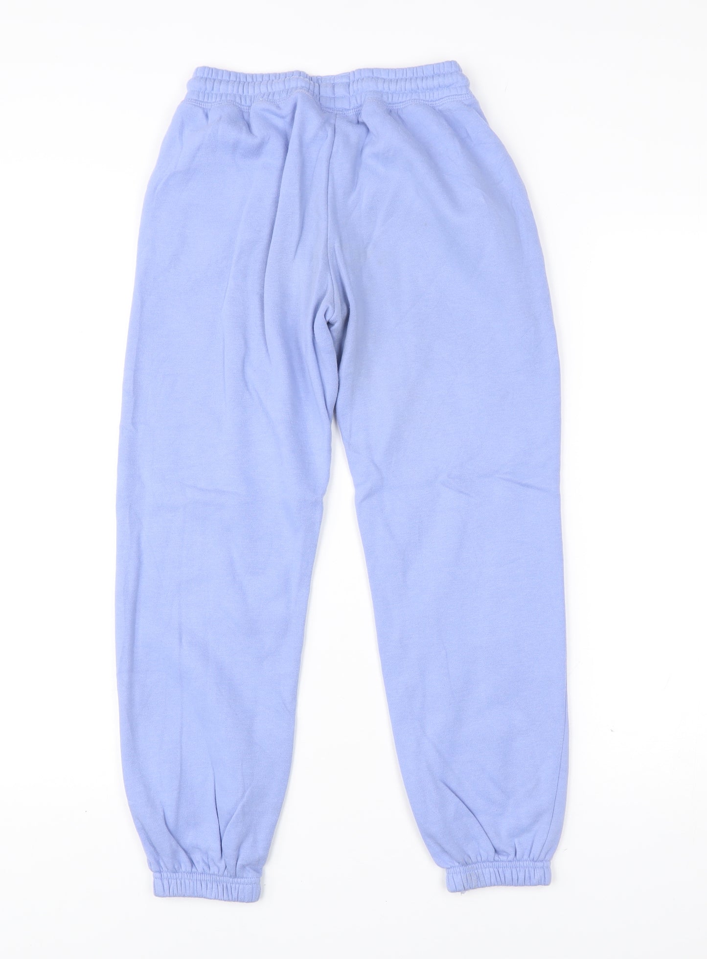 Disney Stitch Girls Blue Jogger Sweatpants 11-12 Years Primark Cotton Blend