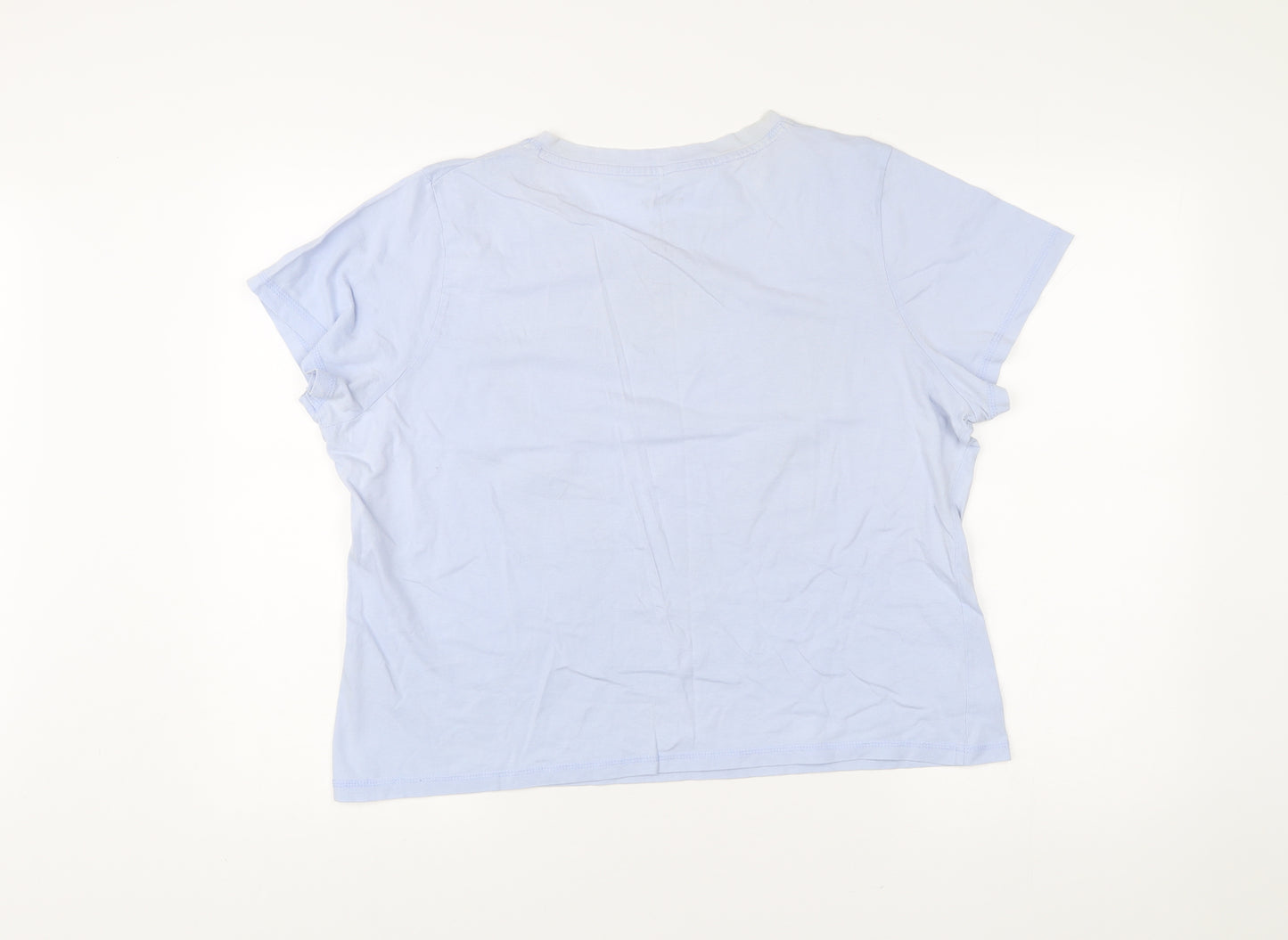 Disney Lion King Women’s Blue XL Graphic T-Shirt Short Sleeve