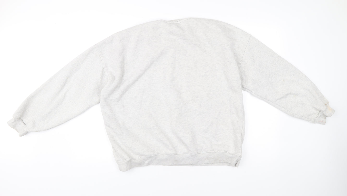 Kaiia Womens Grey Pullover Sweatshirt Size 12 San Francisco Logo