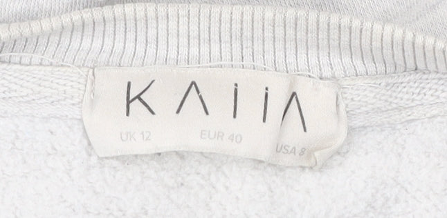 Kaiia Womens Grey Pullover Sweatshirt Size 12 San Francisco Logo