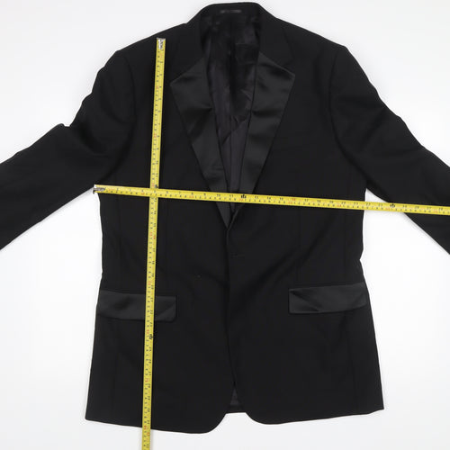 Brook Taverner Men’s Black 42L Tuxedo Jacket Shawl Lapel Formal