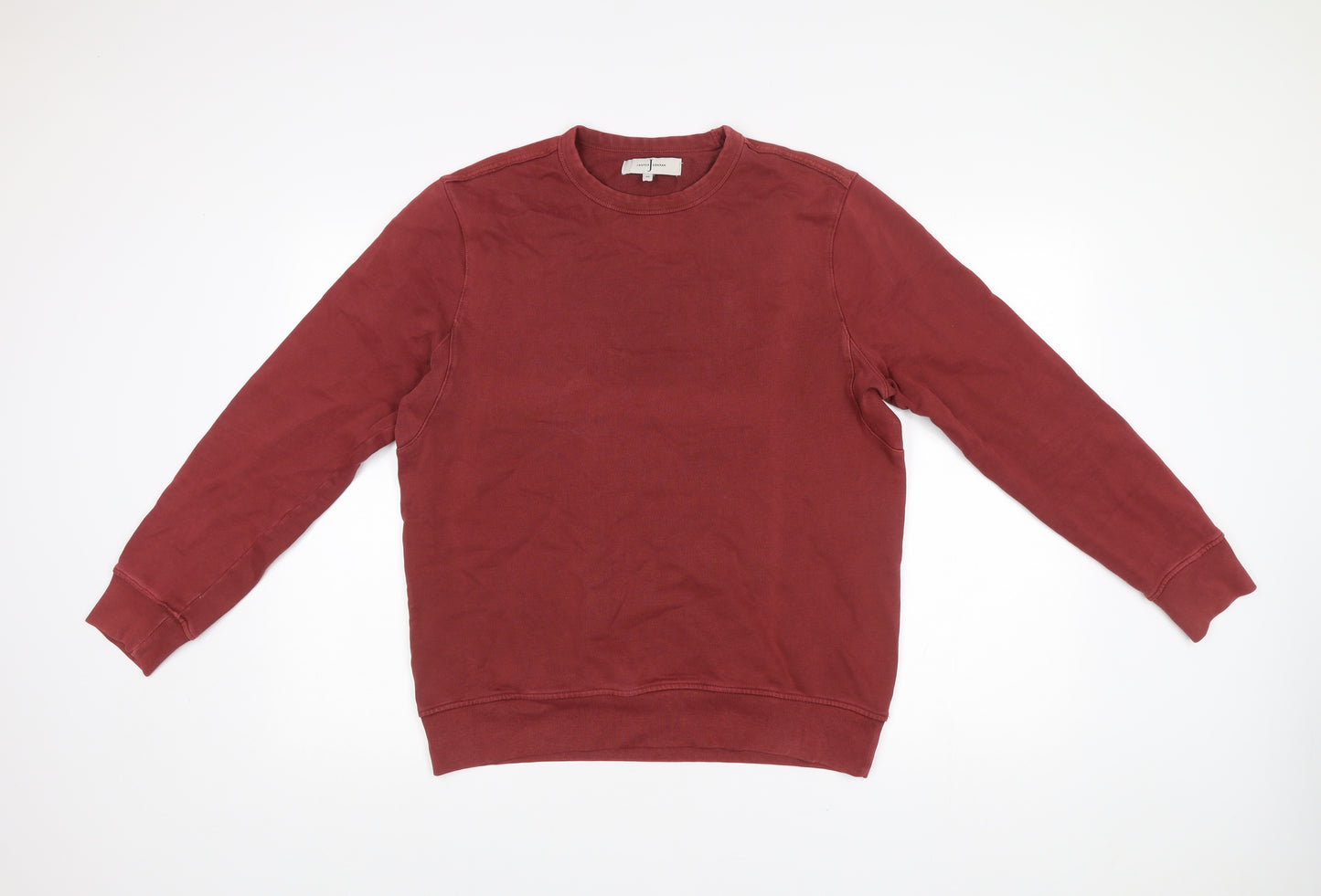 Jasper Conran Men’s Red Cotton Crew Neck Sweatshirt Size M