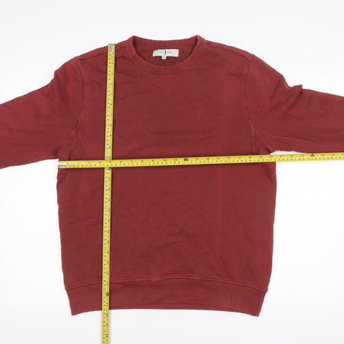 Jasper Conran Men’s Red Cotton Crew Neck Sweatshirt Size M