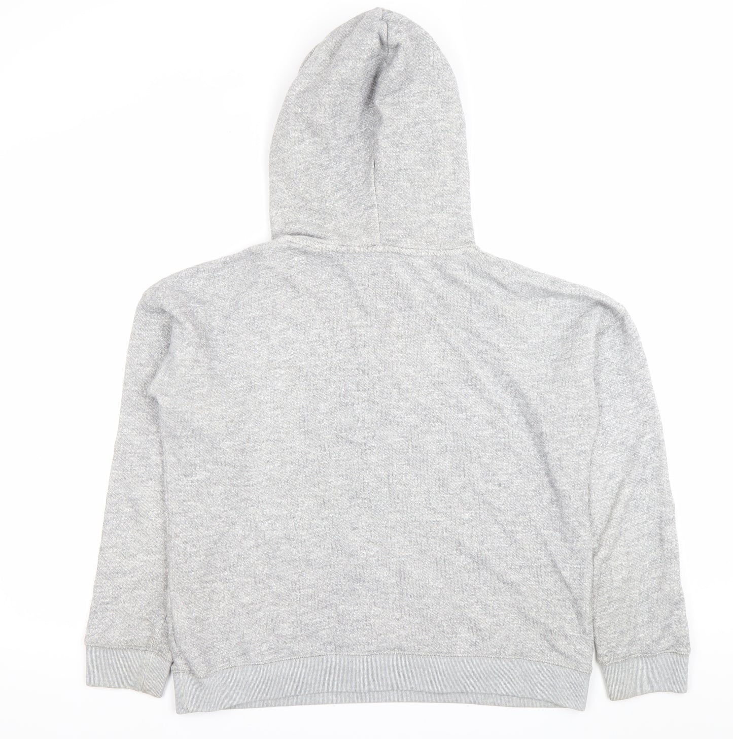 Jack Wills Womens Grey Hoodie Pullover UK 8 Cotton Blend Casual