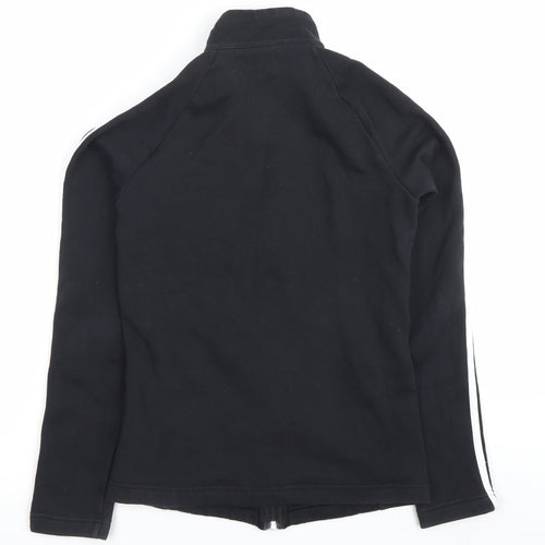 Adidas Women’s Black XS Full Zip Sweatshirt Jacket Slim Fit