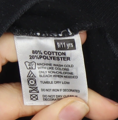 Unspeakable Boys Black Pullover Hoodie 9-10 Years Minecraft Gaming