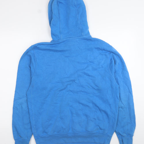 Nike Men’s Blue Pullover Hoodie Small Regular Logo Sportswear