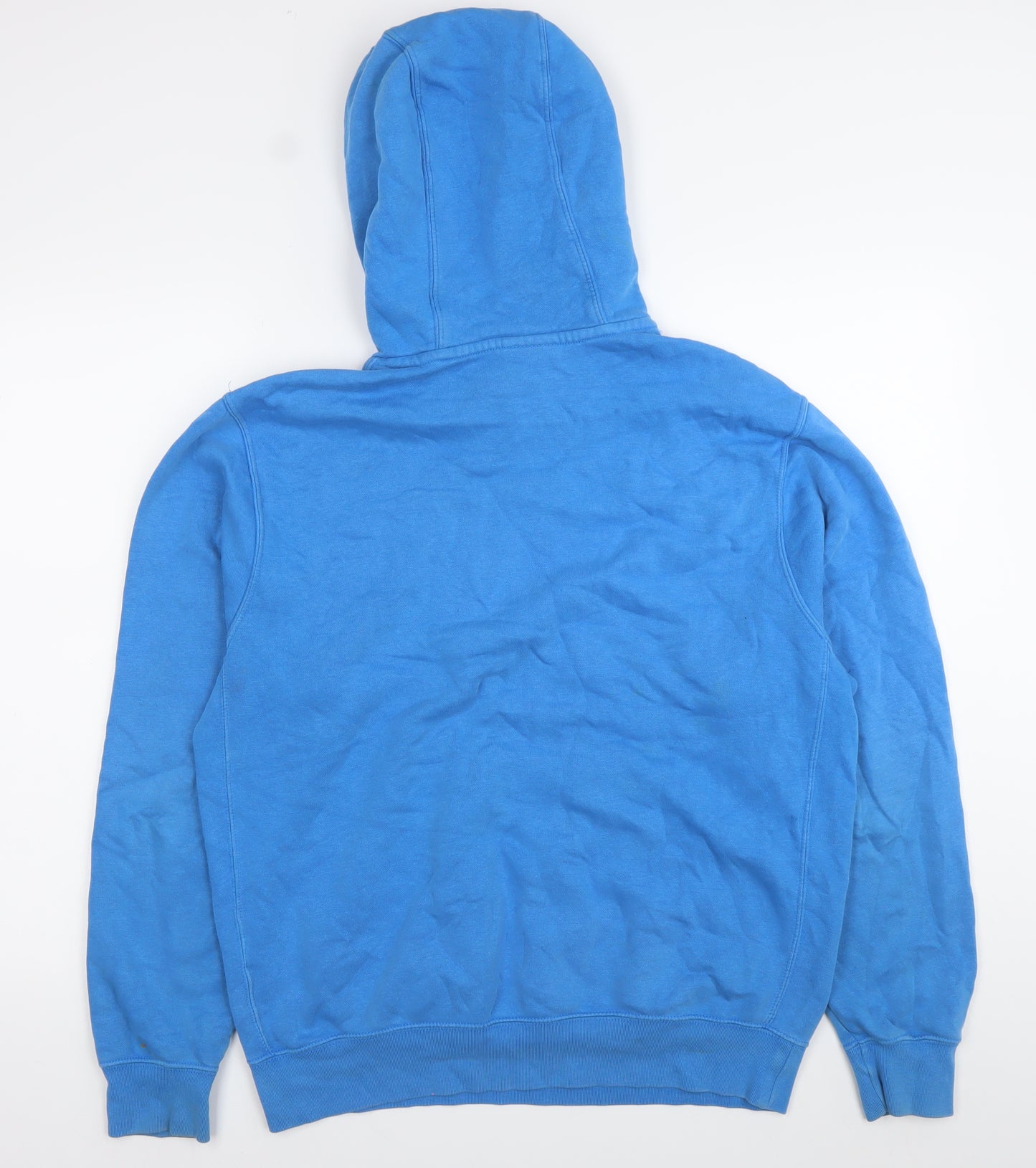 Nike Men’s Blue Pullover Hoodie Small Regular Logo Sportswear