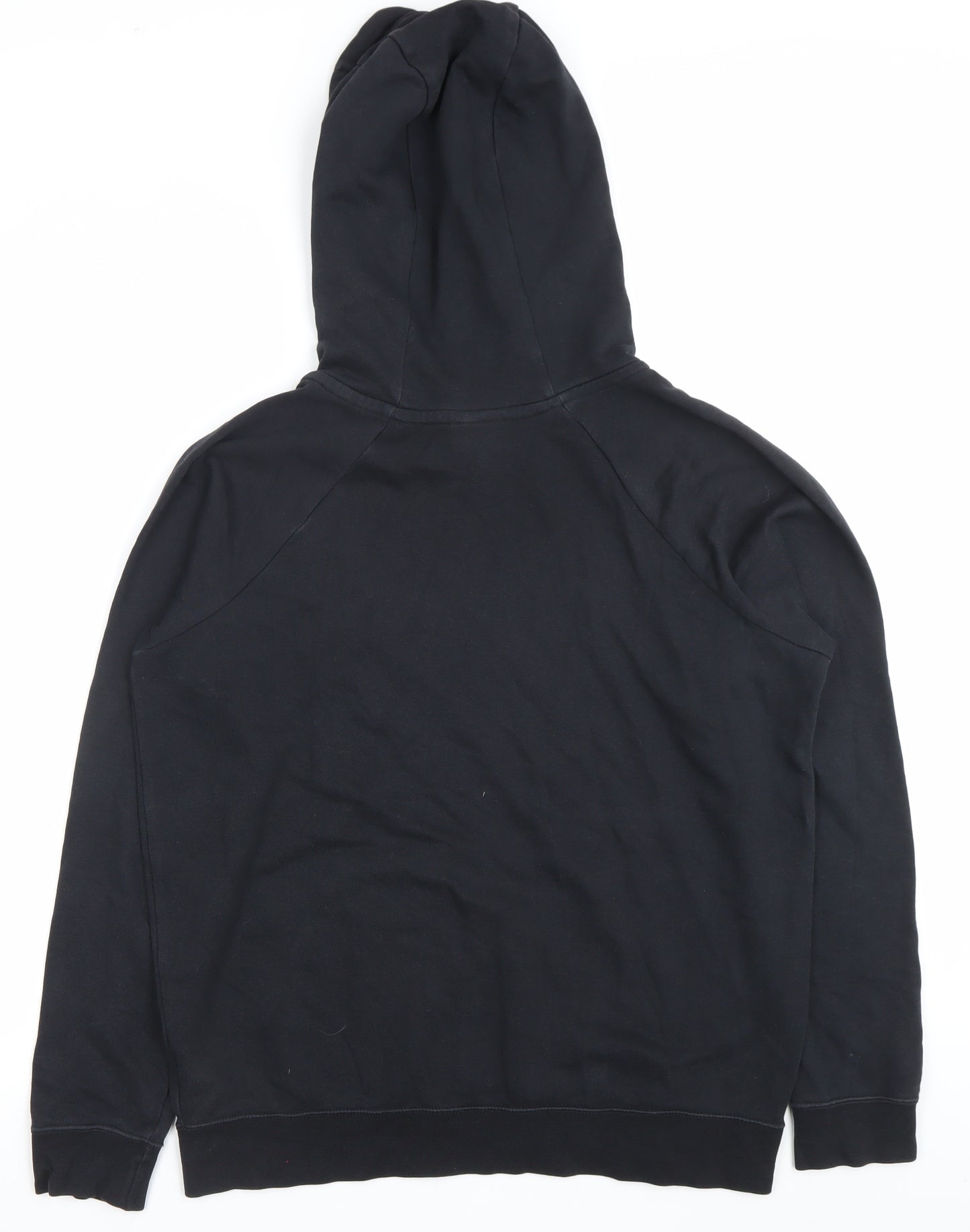 Nike Men's Black Pullover Hoodie M Logo Sportswear Fleece