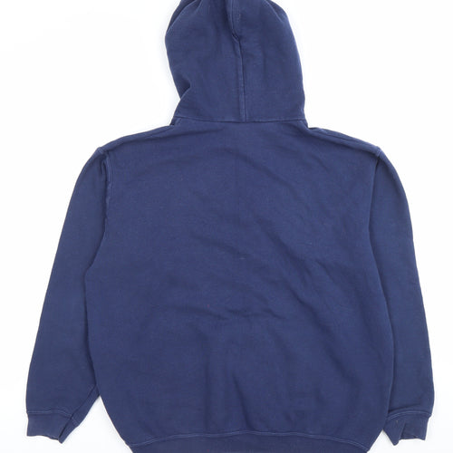 Fruit of the Loom Boys Blue Hufflepuff Hoodie 14-15 Years Pullover Harry Potter