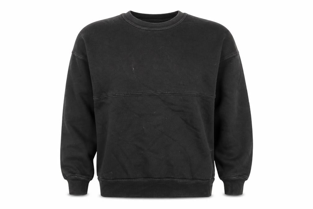 Spirit Jersey Womens Black Los Angeles Sweatshirt XS Cotton Crew Neck