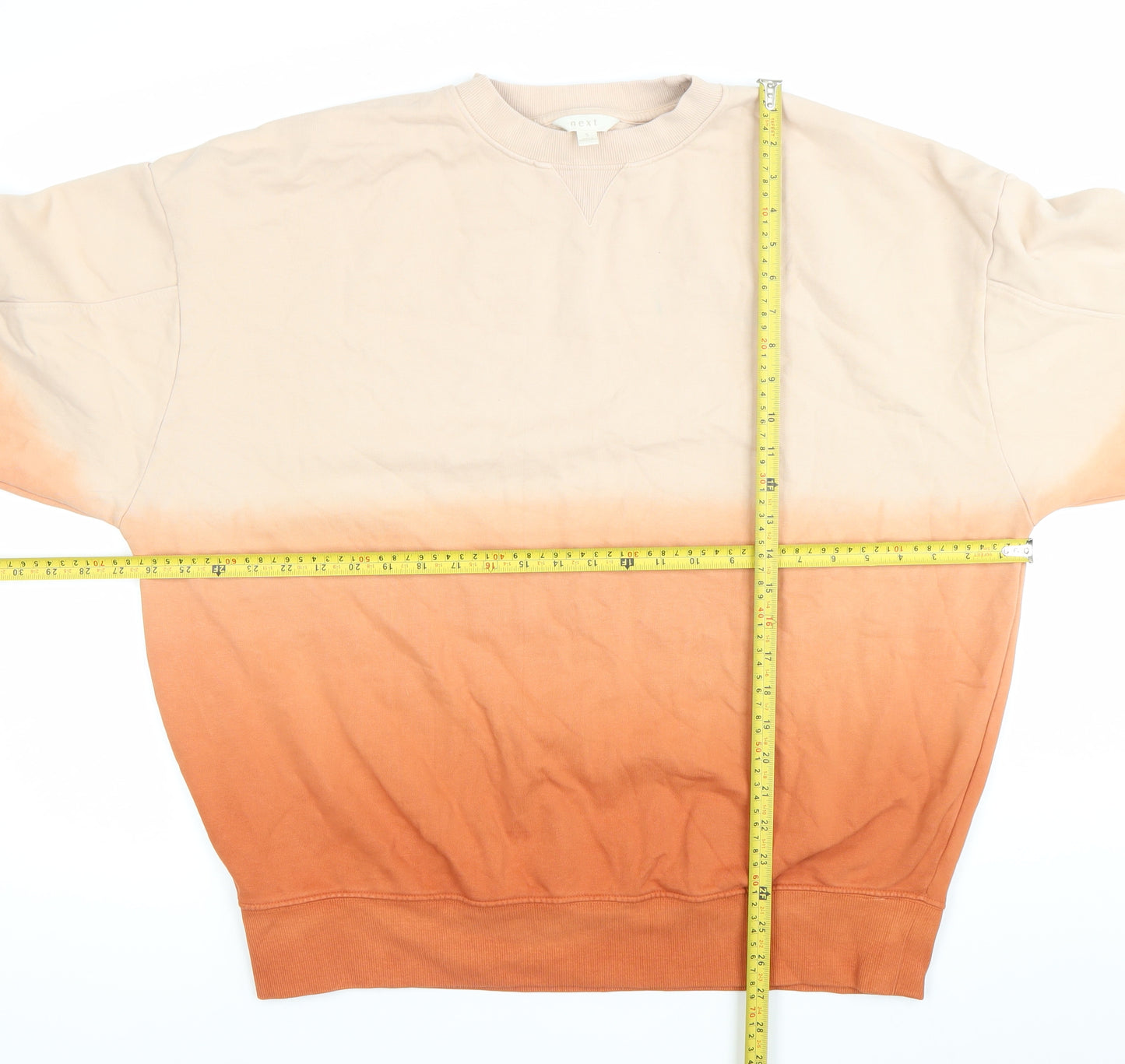 Next Men’s Multicoloured S Pullover Sweatshirt Cotton Blend