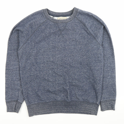 Burton Menswear London Men’s Blue Small Crew Neck Sweatshirt